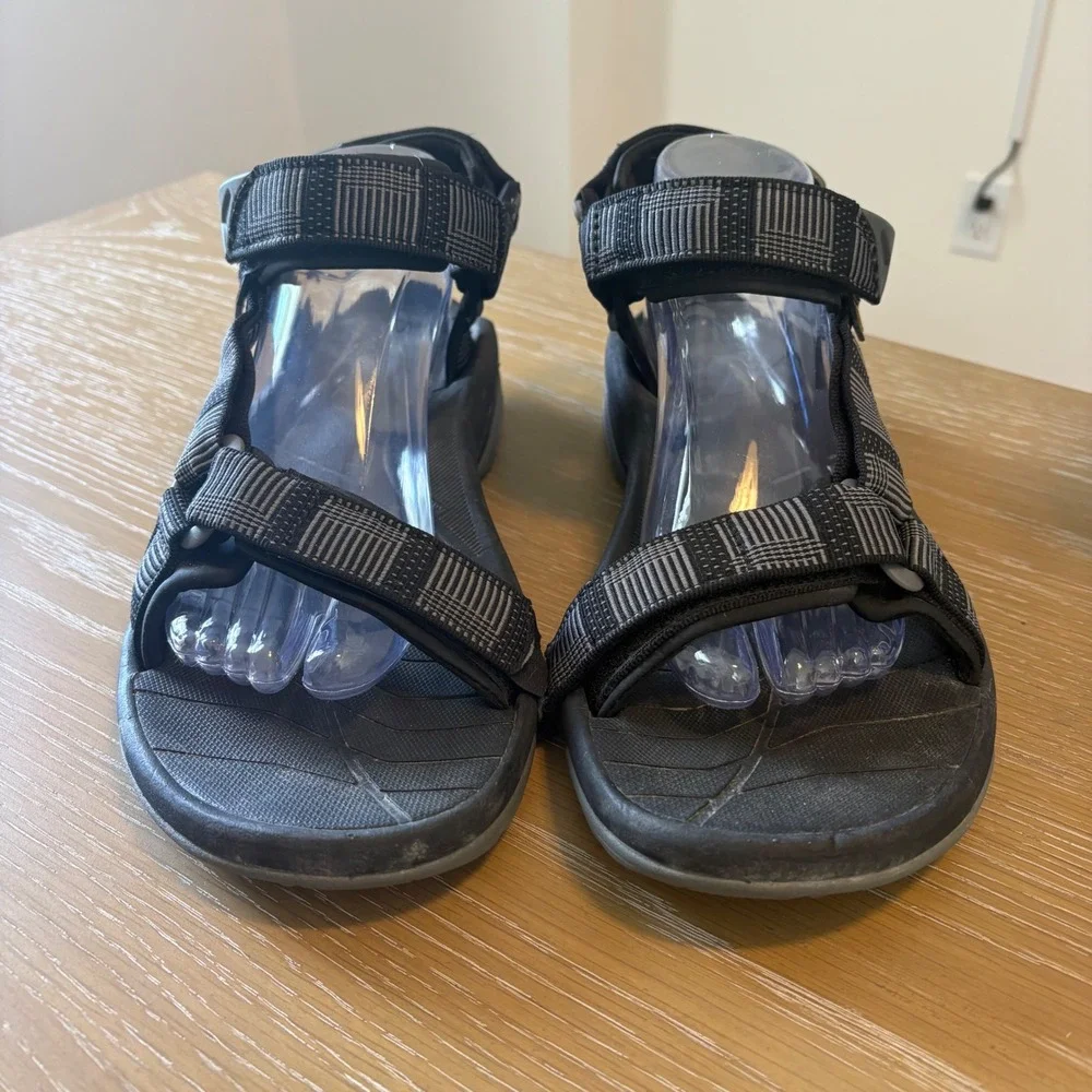 Teva Mens‎ Terra Fi 5 Universal Black Gray Hiking Sandals 1001473 US 11